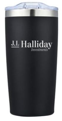Branded Slate Vacuum Tumbler